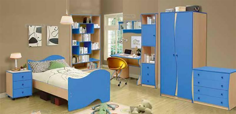 Набор модульной мебели для детской комнаты «Юниор-11.2» ЛДСП