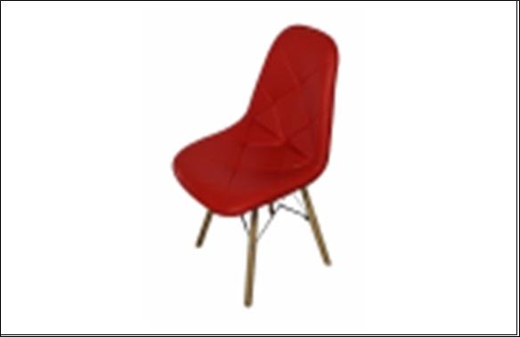 PP 623-2 (GH- 8088) стул обеденный, красный